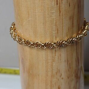 7.5 Inch Vintage 12K GF Bracelet